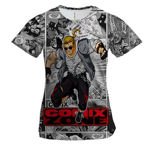 Женская 3D футболка ComixZone