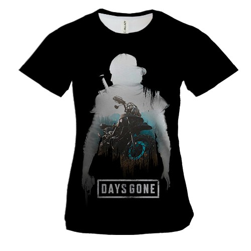 Жіноча 3D футболка Days Gone
