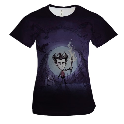 Женская 3D футболка Don