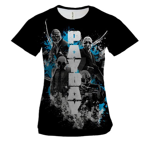 Жіноча 3D футболка Pay Day