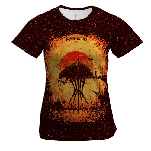 Женская 3D футболка Morrowind - TES III