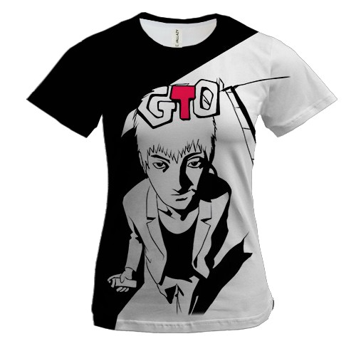 Женская 3D футболка Great Teacher Onizuka (GTO)