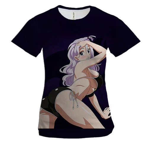 Жіноча 3D футболка Міраджейн - Хвіст Феї