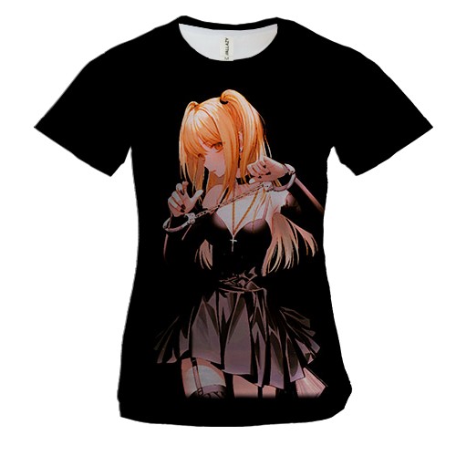 Жіноча 3D футболка Misa Amane - Death Note