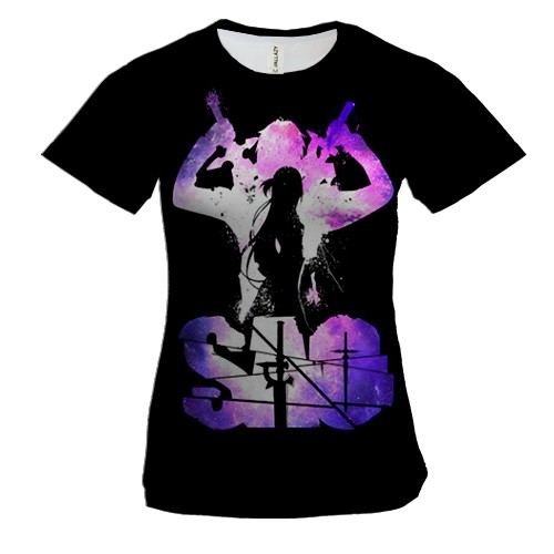 Женская 3D футболка Sword art Online