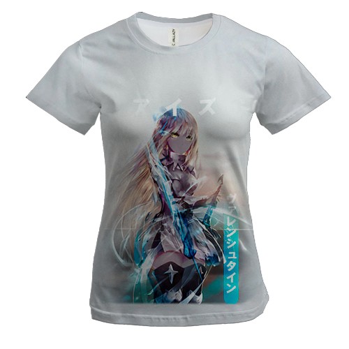 Женская 3D футболка Ais Wallenstein art