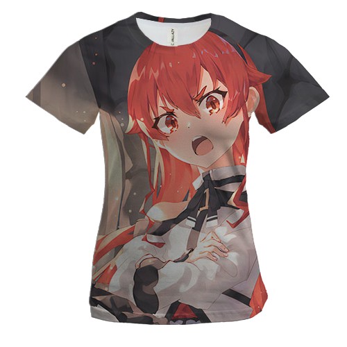 Жіноча 3D футболка Еріс Ґрейрат - Реінкарнація безробітного