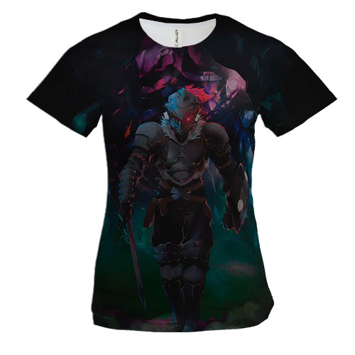 Женская 3D футболка Убийца Гоблинов