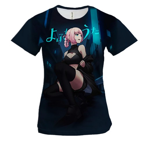 Жіноча 3D футболка Надзуна Нанакуса - Поклик ночі