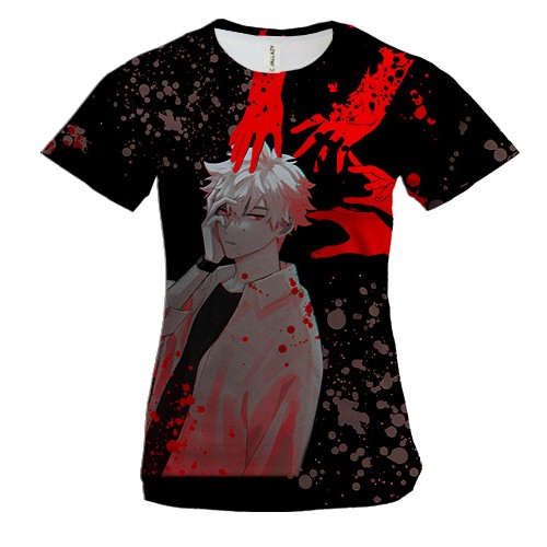 Женская 3D футболка Гуан Лу - Агенты времени