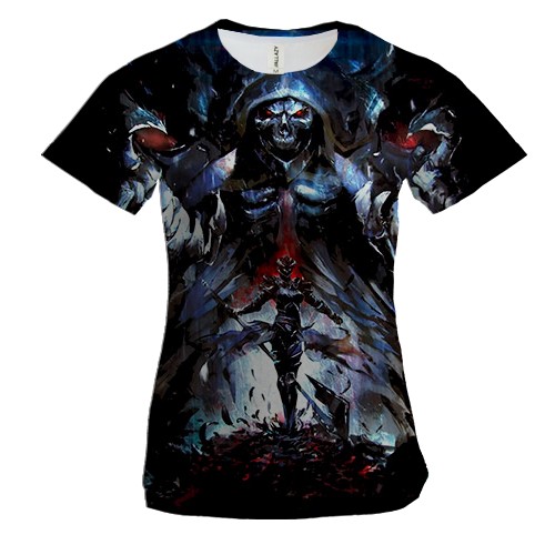 Жіноча 3D футболка аніме Overlord