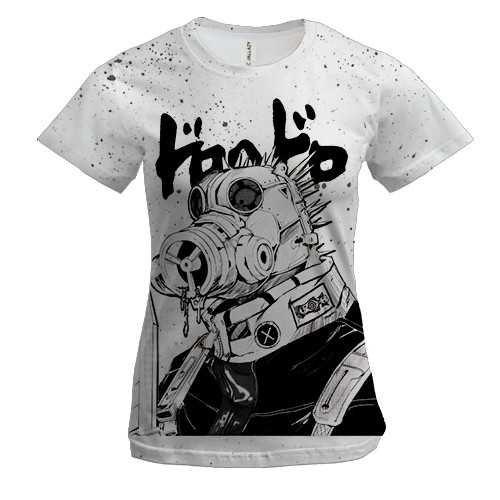 Женская 3D футболка Кайман - Дорохедоро