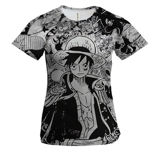 Женская 3D футболка Ван Пис, One Piece, манга