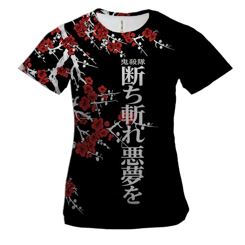 Жіноча 3D футболка Корпус бійні демонів