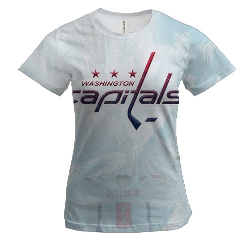 Жіноча 3D футболка "Washington Capitals"