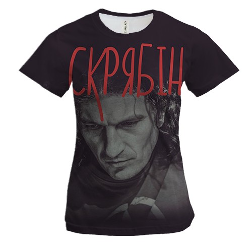 Жіноча 3D футболка "Скрябiн" (5)