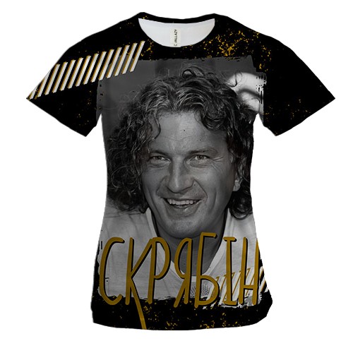 Жіноча 3D футболка "Скрябiн" (3)