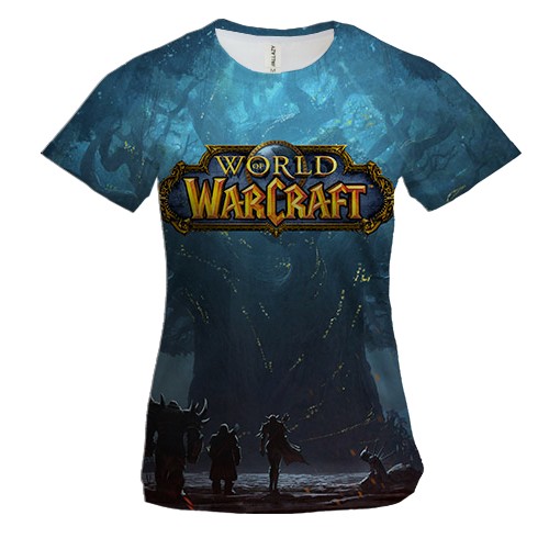 Женская 3D футболка "World of Warcraft: Cataclysm"