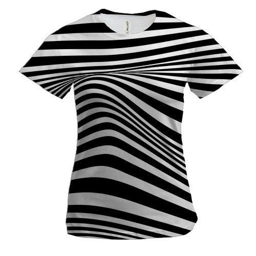 Жіноча 3D футболка "Абстракція"