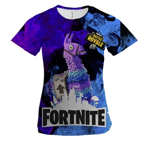 Жіноча 3D футболка "Fortnite"