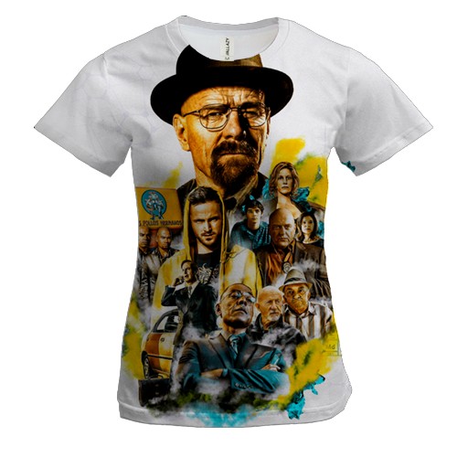 Жіноча 3D футболка "Breaking Bad" (2)