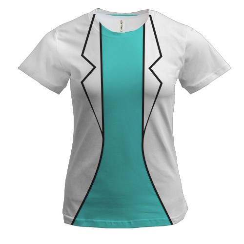 Женская 3D футболка Костюм Рика