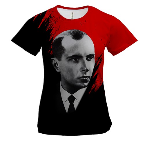 Жіноча 3D футболка Степан Бандера