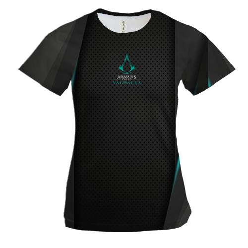Жіноча 3D футболка Assassin’s Creed Valhalla міні