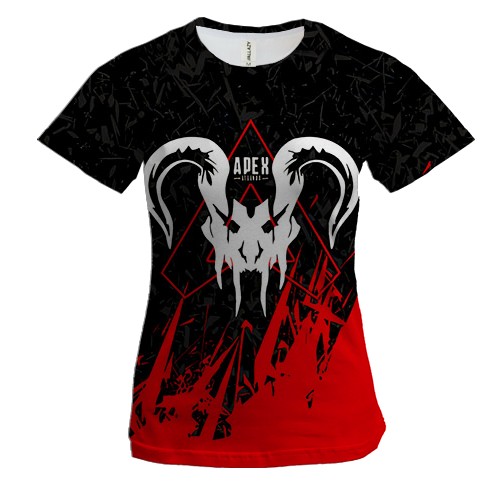 Женская 3D футболка APEX Legends