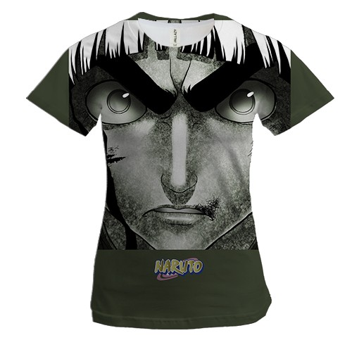 Женская 3D футболка Naruto character 40