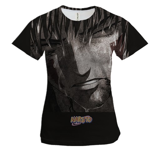 Жіноча 3D футболка Naruto characters 36