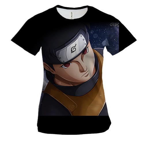 Жіноча 3D футболка Sasuke Uchiha 4