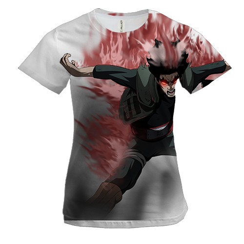 Женская 3D футболка Naruto character 28