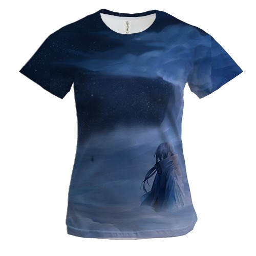 Женская 3D футболка Naruto character 29