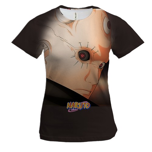 Женская 3D футболка Naruto character 25