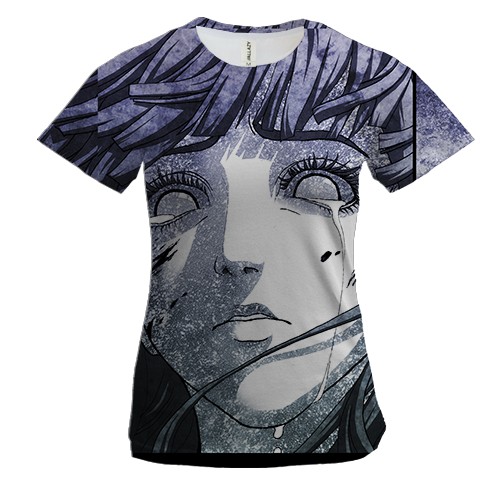 Женская 3D футболка Naruto character 23