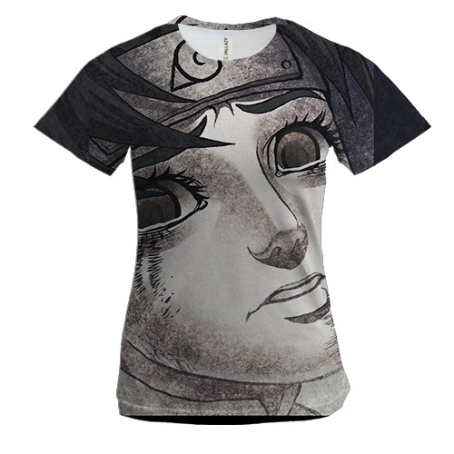 Женская 3D футболка Naruto character 19