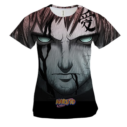 Женская 3D футболка Naruto character 16