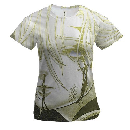 Женская 3D футболка Naruto character 11