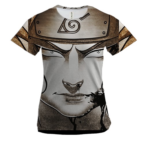 Женская 3D футболка Naruto character 10