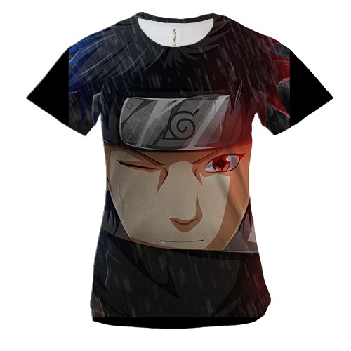 Женская 3D футболка Naruto character 4