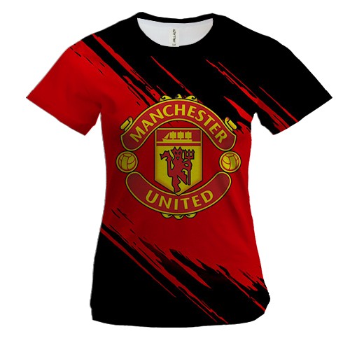Женская 3D футболка MANCHESTER UNITED