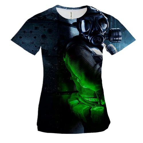 Женская 3D футболка Call of Duty - Modern Warfare 3