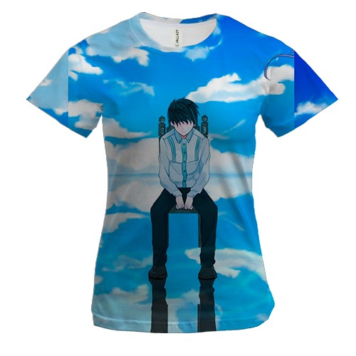 Женская 3D футболка Kaneki and Toka