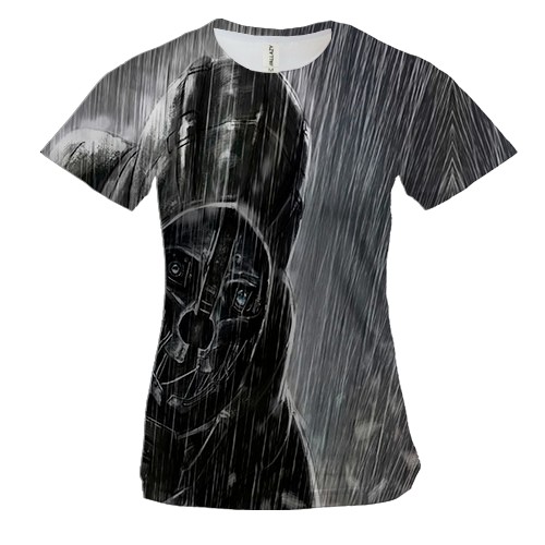 Женская 3D футболка Dishonored