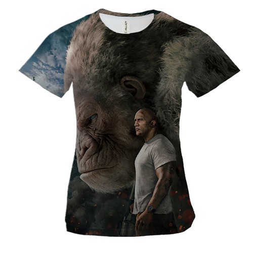 Женская 3D футболка Rampage.