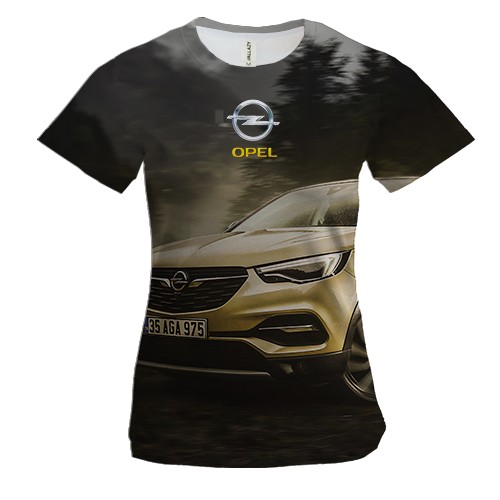 Жіноча 3D футболка Opel Grandland X
