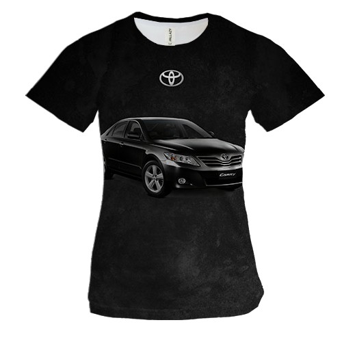 Жіноча 3D футболка Toyota Camry