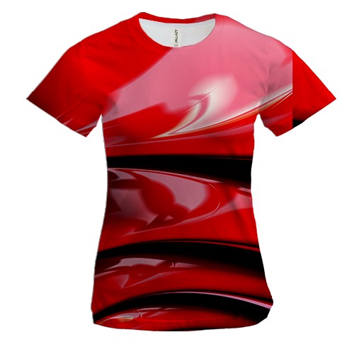 Женская 3D футболка Abstraction. 15