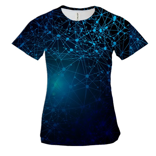 Жіноча 3D футболка Abstraction. 9